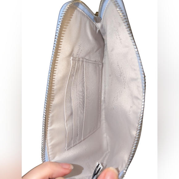 Kate Spade Medium L Zip Wristlet In Serenity - Picture 6 of 7
